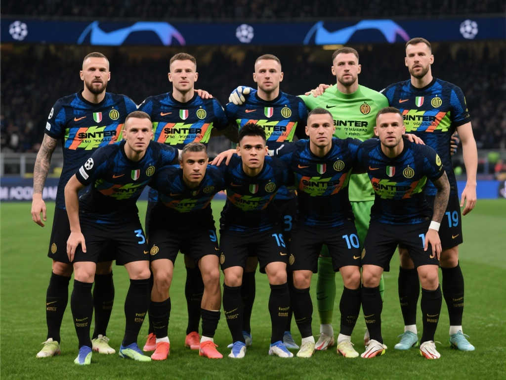 国米阵容延续性强,两年前欧冠决赛首发8人依旧在队