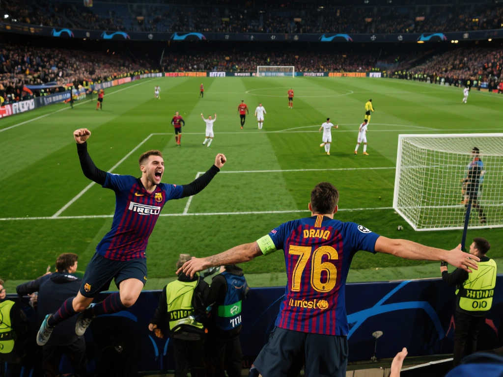 国米加时赛7-6险胜巴萨，惊心动魄晋级欧冠决赛！