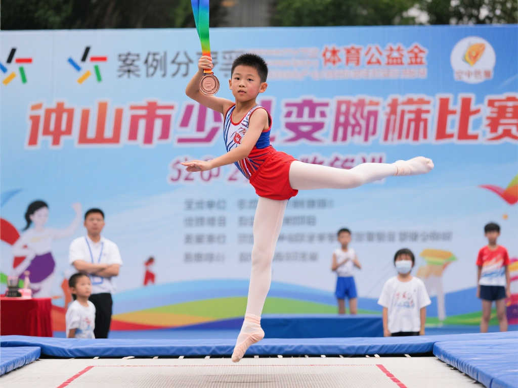 空中芭蕾”绽放光芒,体彩公益金助力中山少儿蹦床赛圆满落幕