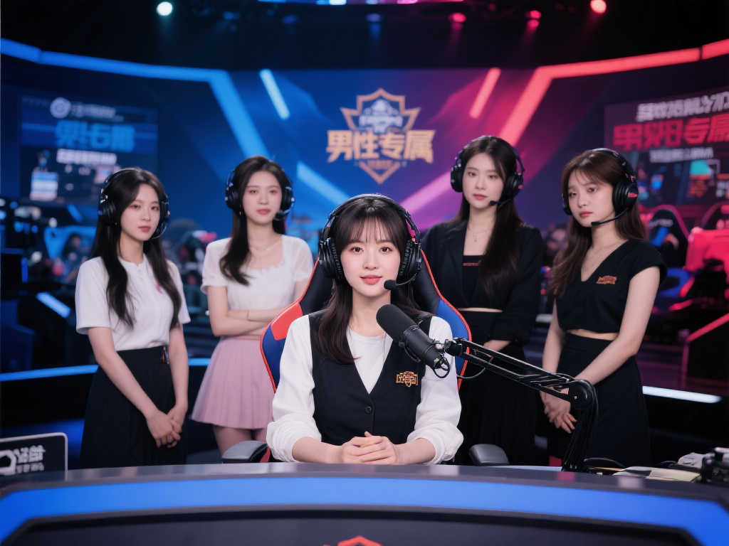 英雄联盟女解说天团走红，才华与美貌齐飞